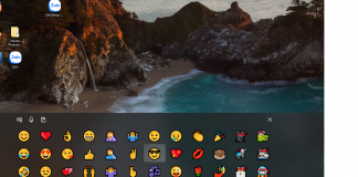 Cách mở bảng biểu tượng cảm xúc trên Windows 10